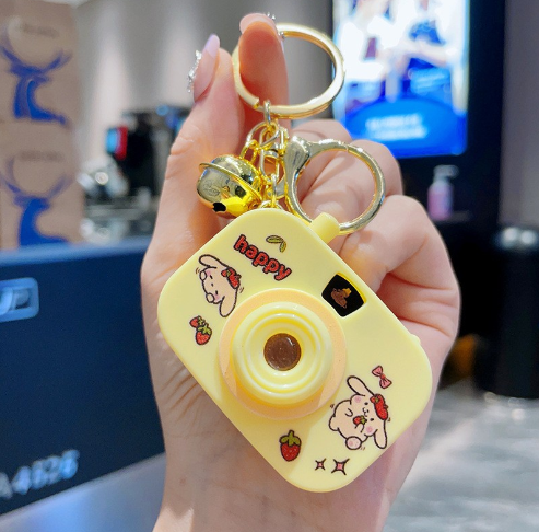 Cute pudding dog projector camera