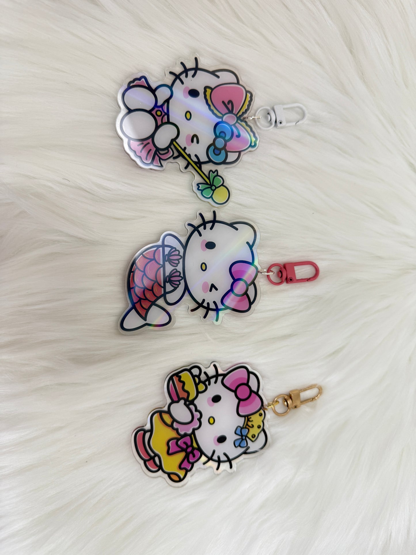 Kitty keychain