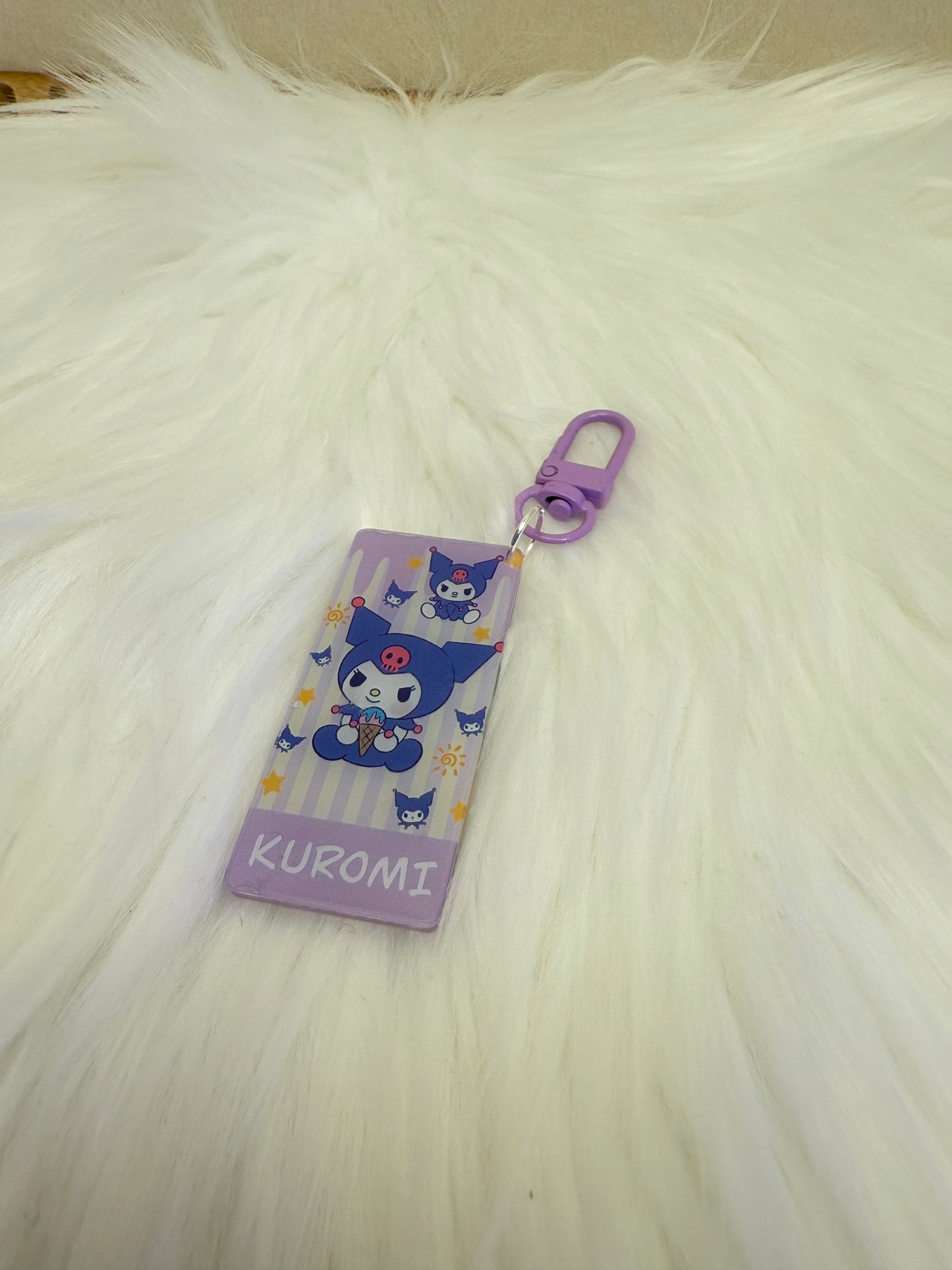 Kuromi keychain